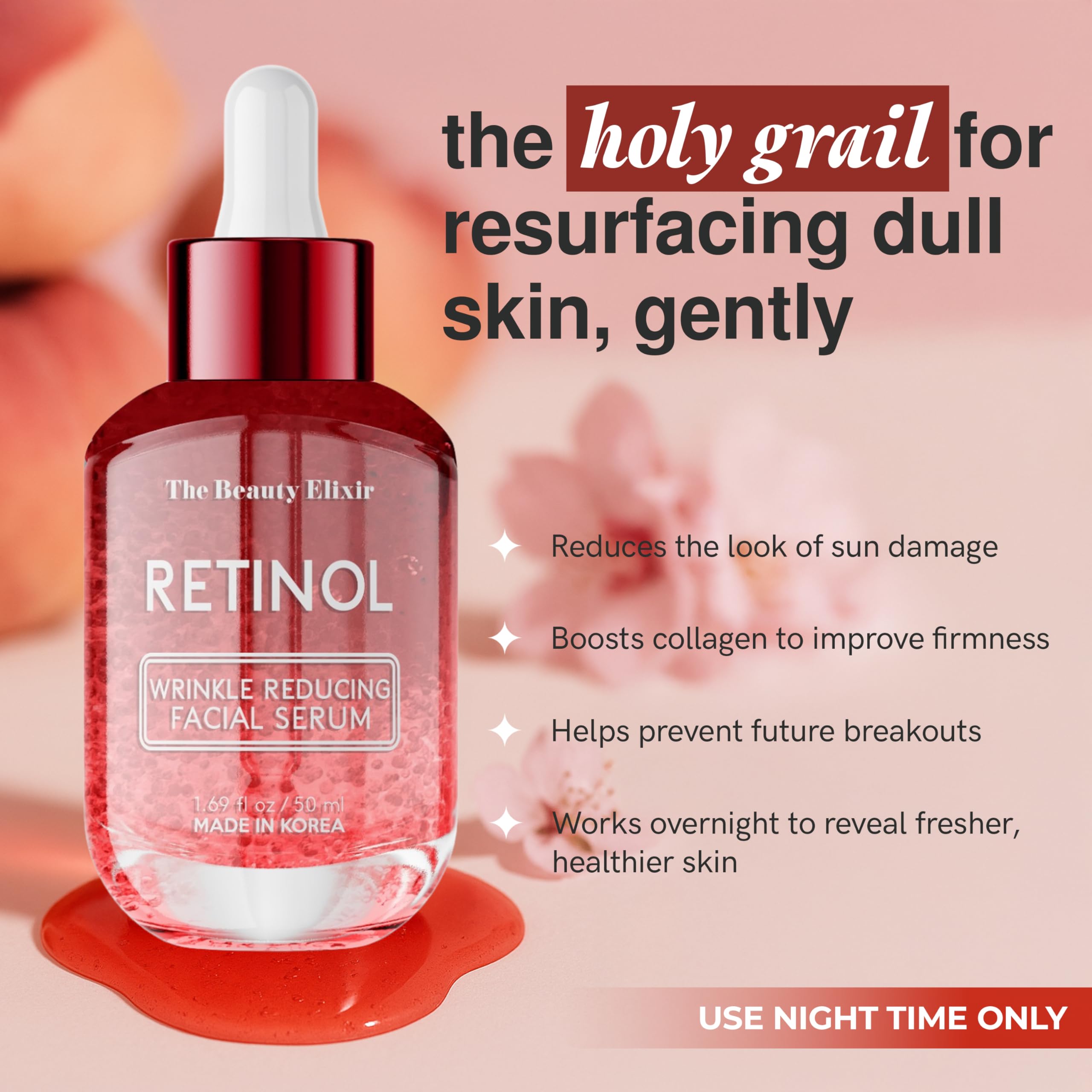 Amazon.com: The Beauty Elixir Retinol Serum For Face